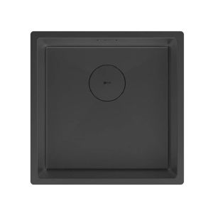 Кухонная мойка Lemark Olanga 440 9932124 чёрный матовый