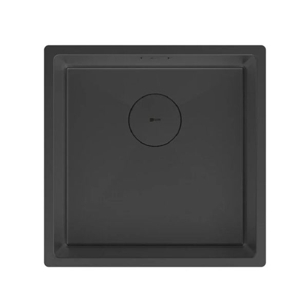 Кухонная мойка Lemark Olanga 440 9932124 чёрный матовый
