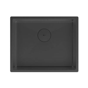 Кухонная мойка Lemark Olanga 540 9932128 чёрный матовый