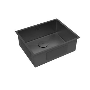 Кухонная мойка Lemark Olanga 540 9932128 чёрный матовый