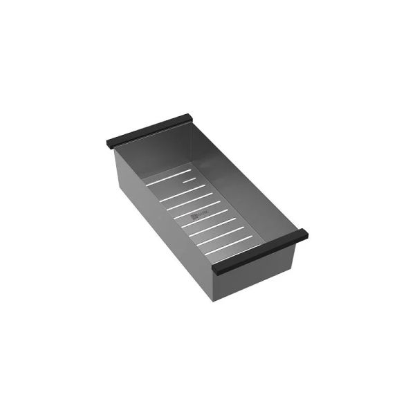Кухонная мойка Lemark Tabaga 820 9936135 в комплекте с разделочной доской ролл-матом и коландером графит