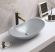 Раковина CeramaLux 7811AMHL-4  голубая 61.5 см