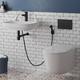 Смеситель для раковины Paini Viva Style P4YO205/574 с гигиеническим душем чёрный
