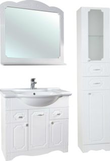 Тумба под раковину Bellezza Кантри 85см белый 00000010050 Тумба под раковину Bellezza Кантри 85см белый 00000010050