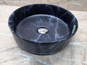 Раковина  CeramaLux C1111 черная 41 см