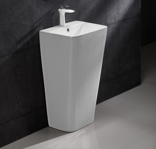 Раковина  CeramaLux G-302 белая 44 см