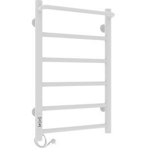 Полотенцесушитель электрический Laris Прайм ЧК П6 400x600 L 75201059 Белый муар