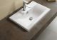 Раковина  CeramaLux 9393-100 белая 102 см