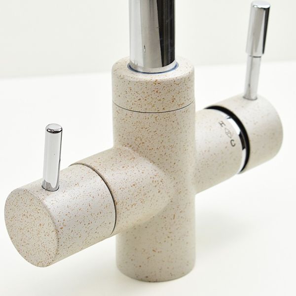 Смеситель для кухни Paini Cox 7894643CR3V11L2KM с подводом для фильтра granite avena