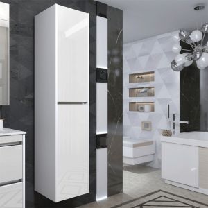 Шкаф-колонна Opadiris Фреш 35 Z0000014801 Белый глянцевый
