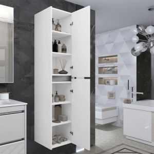 Шкаф-колонна Opadiris Фреш 35 Z0000014801 Белый глянцевый