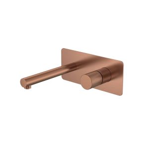 Встраиваемый смеситель для раковины Boheme Stick Spirale 125-CB.4 брашированная медь