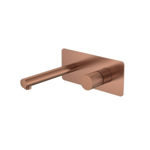 Встраиваемый смеситель для раковины Boheme Stick Touch 125-CB.2 брашированная медь