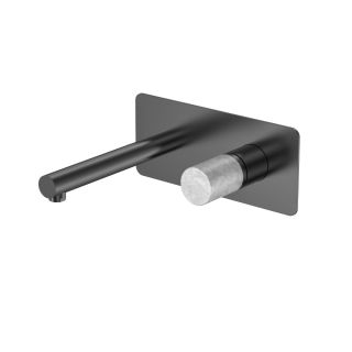 Встраиваемый смеситель для раковины Boheme Stick 125-GM-MR-GR графит матовый