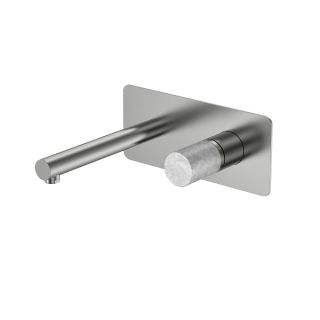 Встраиваемый смеситель для раковины Boheme Stick 125-NB-MR-GR никель брашированный
