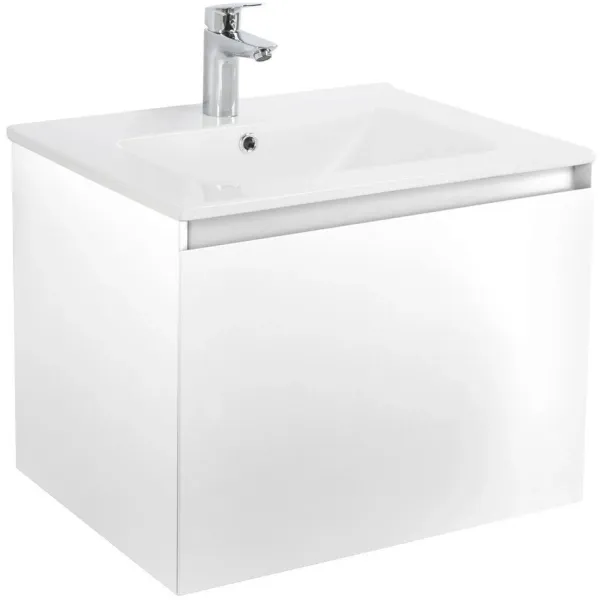 Тумба под раковину ArtMax Latina AM-Latina-600-1C-SO-BM 60 см белый матовый