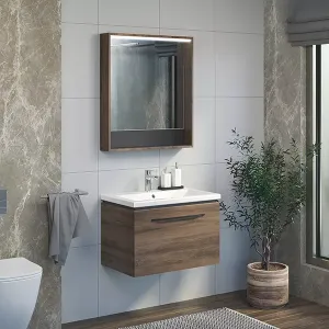 Зеркало-шкаф Comforty Томари 00-00005791 70 см