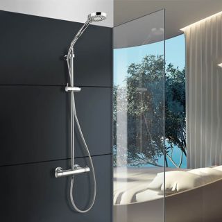 Душевая стойка Paini Cox 78CR686THABS с термостатом хром