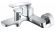 Смеситель для ванны Haiba HB60616 хром