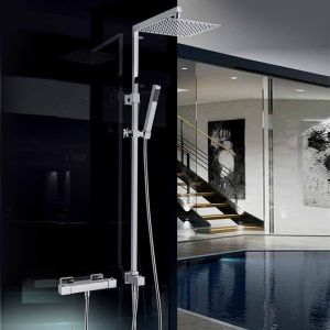 Душевая стойка Paini RSQ3 50CR191ARQP3 лейка Aversa хром