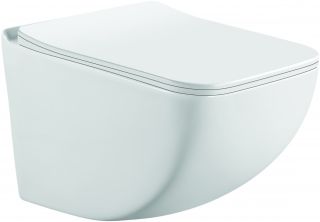 Унитаз CeramaLux K255 подвесной с сиденьем Микролифт Унитаз CeramaLux K255 подвесной с сиденьем Микролифт
