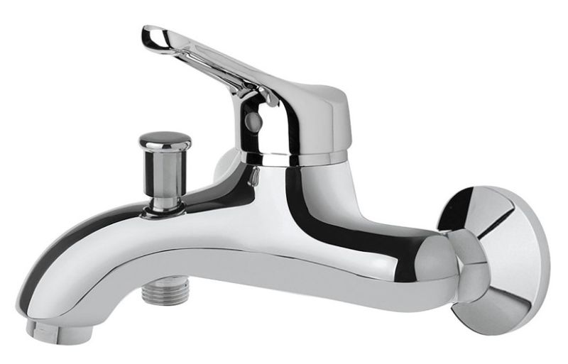 Смеситель для ванны Paini Bios 39CR11105LMKM хром