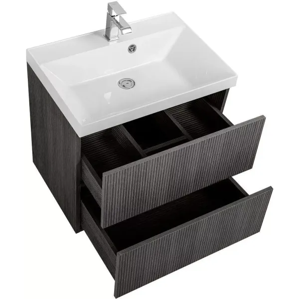 Тумба под раковину ArtMax Verona AM-LAV-600-MR-FА 60 см кадена дарк