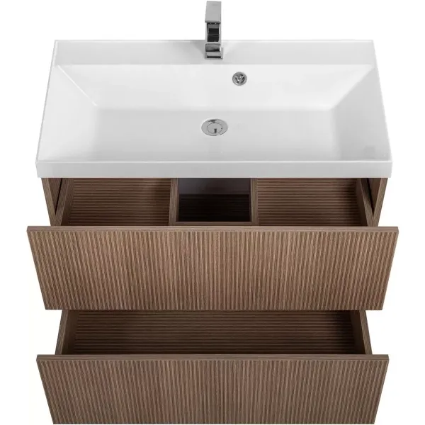 Тумба под раковину ArtMax Verona AM-Verona-Push-800-2C-SO-KV 80 см кадена вуд