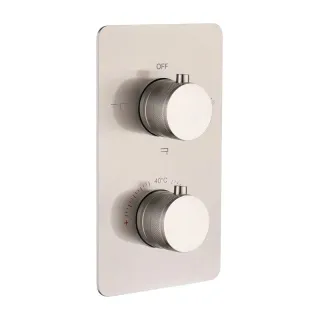 Встраиваемый смеситель для душа Boheme Cell 134-3-NB 3-х проходной термостатический никель брашированный Встраиваемый смеситель для душа Boheme Cell 134-3-NB 3-х проходной термостатический никель брашированный