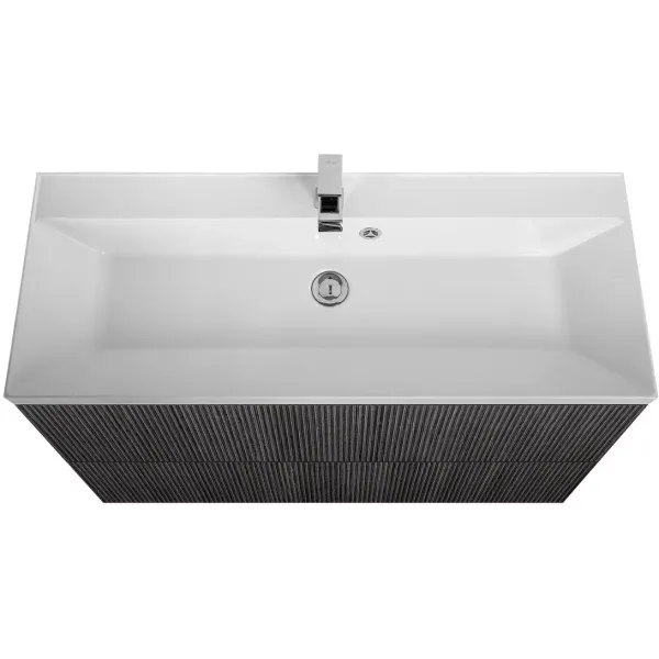 Тумба под раковину ArtMax Verona AM-Verona-Push-1000-2C-SO-KD 100 см кадена дарк