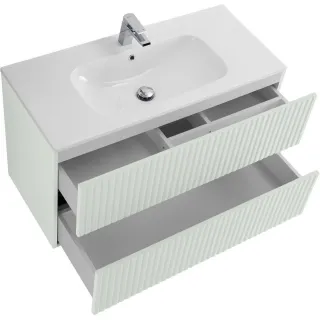 Тумба под раковину ArtMax Torino AM-TORINO-900-2C-SO-LO-P 90 см лотос