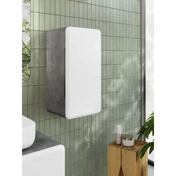 Шкаф ArtMax Genova AM-Genova-700-1A-SO-LN 70 см бетон лофт натуральный