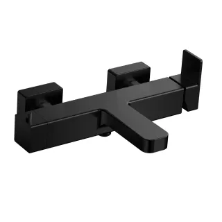 Смеситель для ванны AQUAme Savona AQM6812MB чёрный матовый