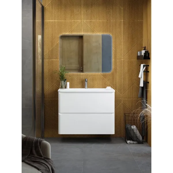 Тумба под раковину ArtMax Sanremo AM-Sanremo-800-2C-SO-BL 80 см белый