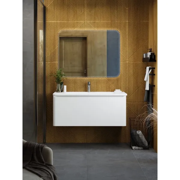 Тумба под раковину ArtMax Sanremo AM-Sanremo-1000-1C-SO-BL 100 см белый