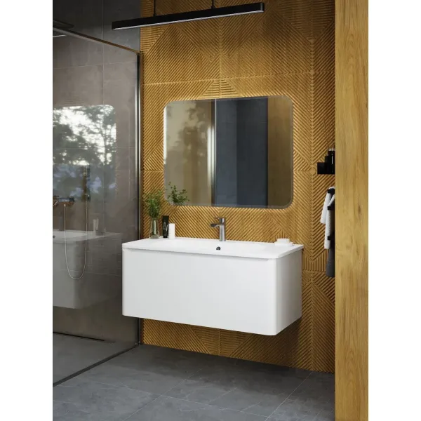 Тумба под раковину ArtMax Sanremo AM-Sanremo-1000-1C-SO-BL 100 см белый