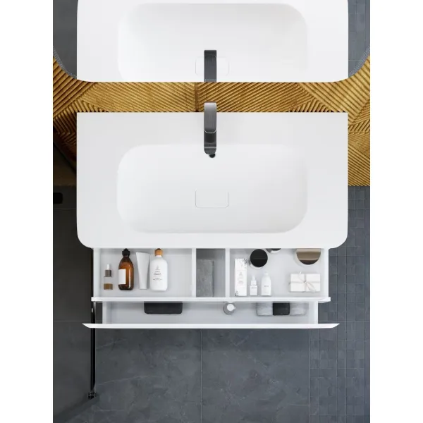 Тумба под раковину ArtMax Sanremo AM-Sanremo-1000-1C-SO-BL 100 см белый