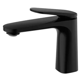 Смеситель для раковины AQUAme Imola AQM6710MB чёрный матовый