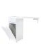 Тумба под раковину Orange Система STK-40TUW 40 см с бельевой корзиной 40 см белый