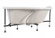 Каркас сварной для акриловой ванны Aquanet Graciosa 150x90 L