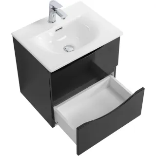 Тумба под раковину BelBagno Marino MARINO-CER-MINI-600-2C-SO-NL-P 60 см чёрный