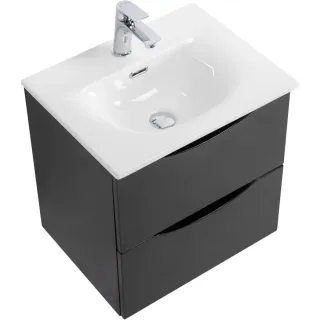Тумба под раковину BelBagno Marino MARINO-CER-MINI-600-2C-SO-NL-P 60 см чёрный