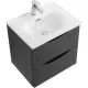 Тумба под раковину BelBagno Marino MARINO-CER-MINI-600-2C-SO-NL-P 60 см чёрный