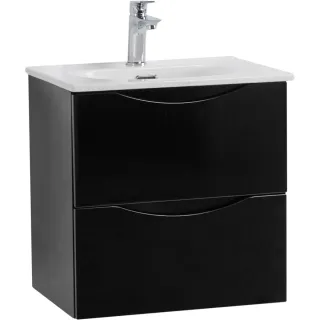 Тумба под раковину BelBagno Marino MARINO-CER-MINI-600-2C-SO-NL-P 60 см чёрный