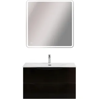 Тумба под раковину BelBagno Marino MARINO-CER-MINI-800-2C-SO-NL-P 80 см чёрный