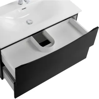 Тумба под раковину BelBagno Marino MARINO-CER-MINI-800-2C-SO-NL-P 80 см чёрный