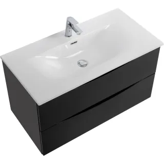Тумба под раковину BelBagno Marino MARINO-CER-MINI-1000-2C-SO-NL-P 100 см чёрный