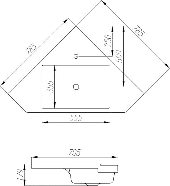 Раковина Акватон Кантара 78см 1A715331AN010 Раковина Акватон Кантара 78см 1A715331AN010