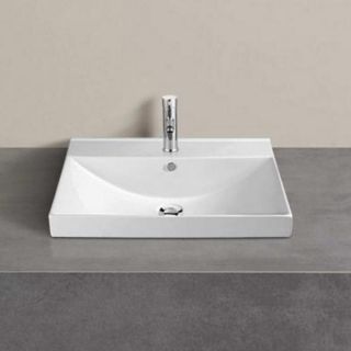 Comforty Тумба-умывальник "Дублин-60" белый глянец с раковиной Comforty 8056 Comforty Тумба-умывальник "Дублин-60" белый глянец с раковиной Comforty 8056
