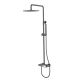 Душевая стойка Boheme Stick 128-SGM-MR-GR графит
